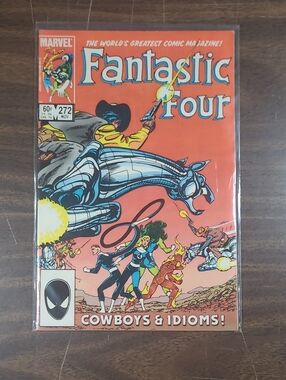 Marvel Fantastic Four Comic Book #272 August 1984
